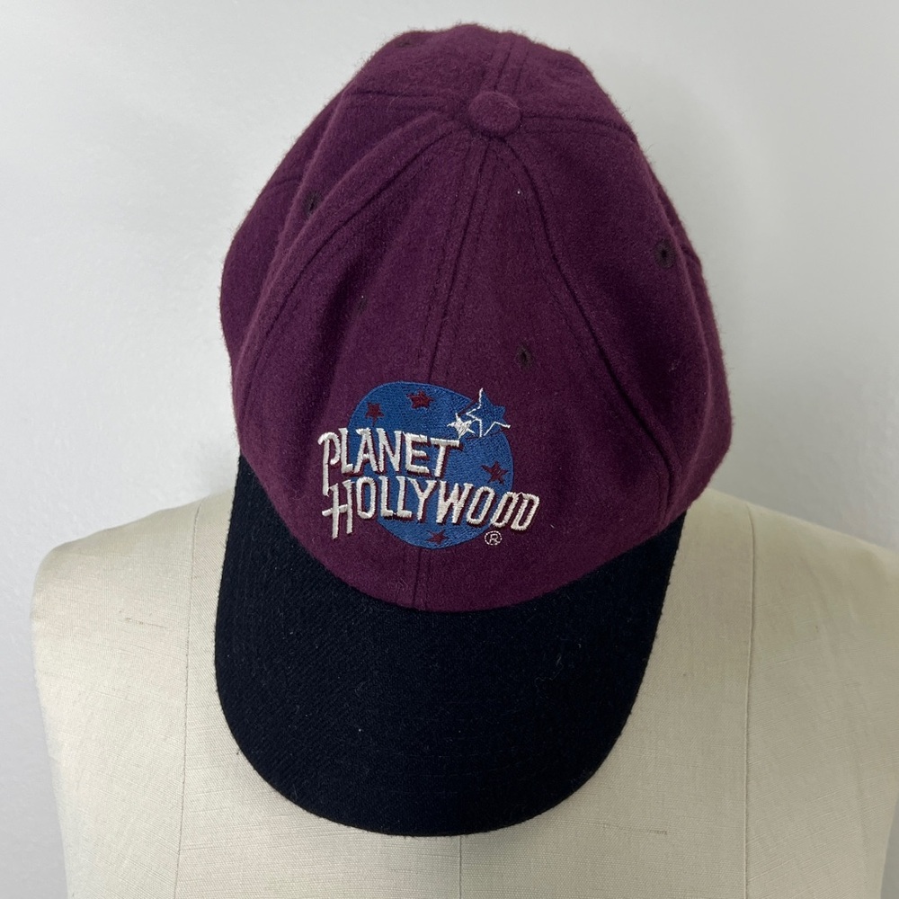 Vintage 1990s Planet Hollywood Wool Hat